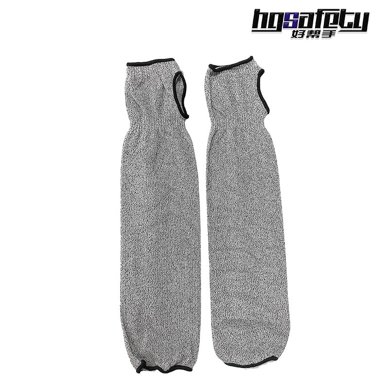 Protective Arm Sleeves Factory - 45cm HPPE Anti-Cut with Thumb Hole