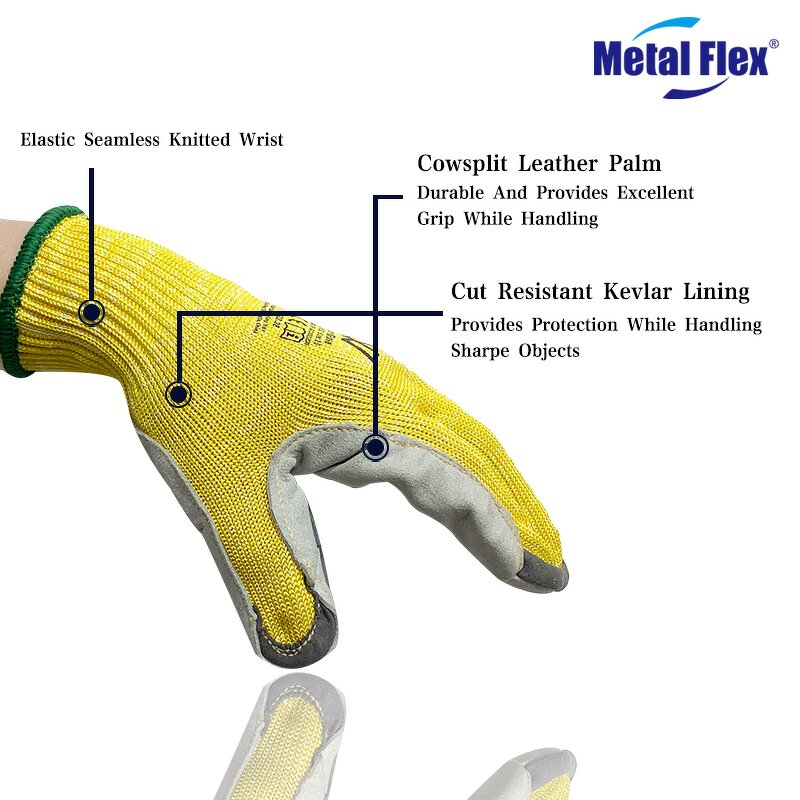 Fireproof Gloves Supplier - Kevlar Aramid Custom Logo Heat Resistance