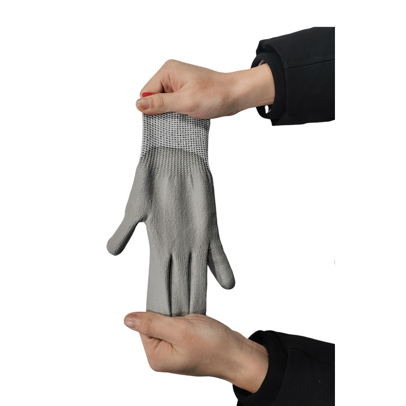 Cut Resistant Gloves Manufacturer - Level 5 PU Coated Knitted Custom