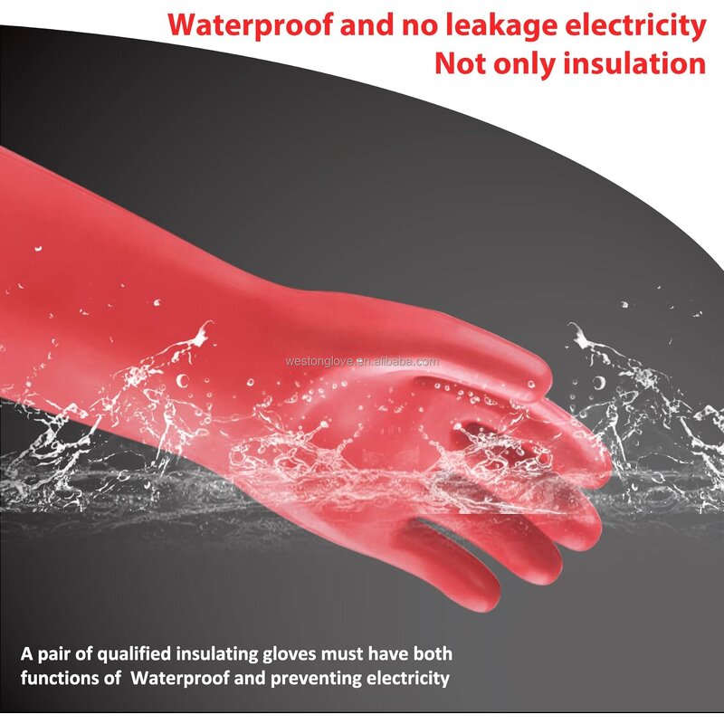 High Voltage Gloves Factory - Custom 20KV Shock Proof Insulating