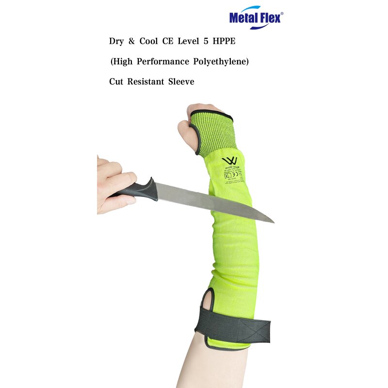Protective Arm Gear Supplier - ANSI A5 Anti-Cut with Thumb Hole Biting