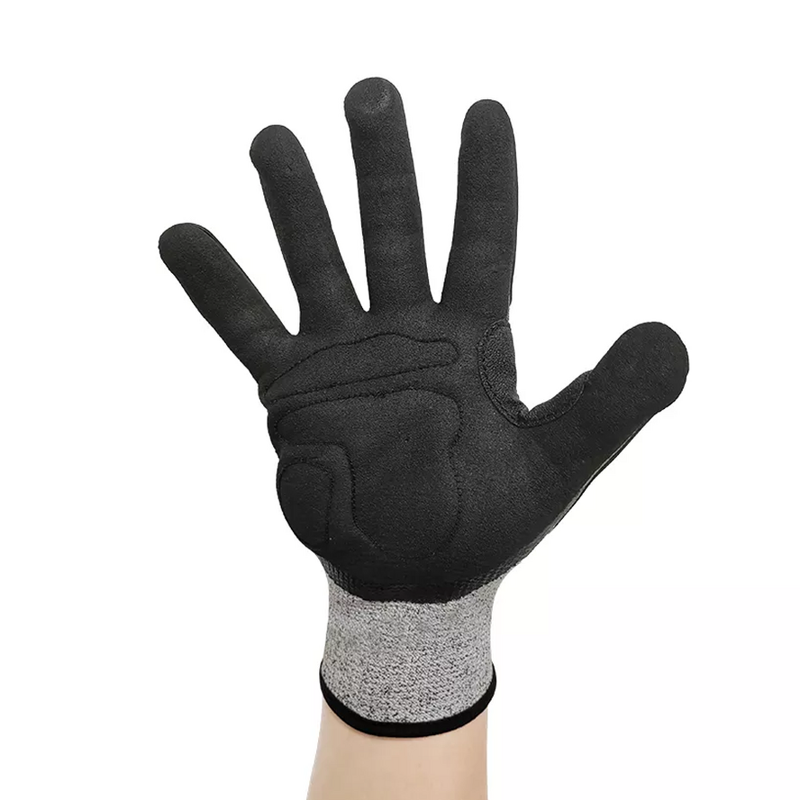 Safety Work Gloves Factory - ANSI A4 TPR Anti Impact Cut Resistant Custom