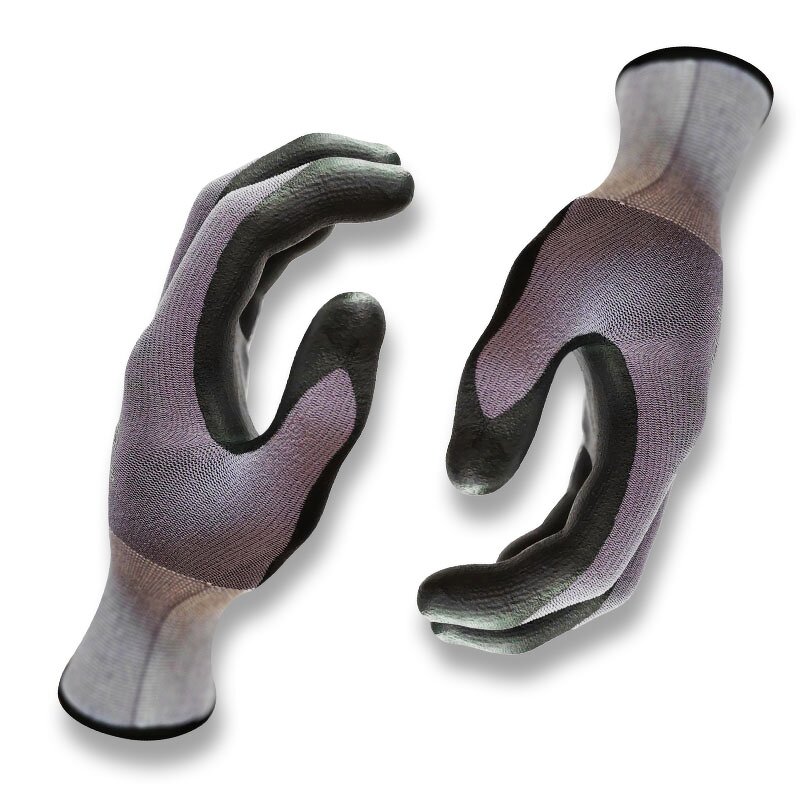 Protective Gloves Supplier - 15G Nylon Foam Nitrile Coated Anti-Slip