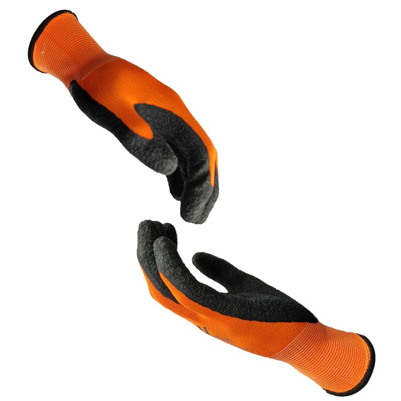 Work Gloves Manufacturer - 13G Polyester Latex Dipped for Gardening