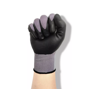 Industrial Safety Gloves Manufacturer - 15G Nylon Foam Nitrile Coated Custom