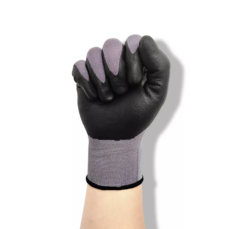Industrial Safety Gloves Manufacturer - 15G Nylon Foam Nitrile Coated Custom