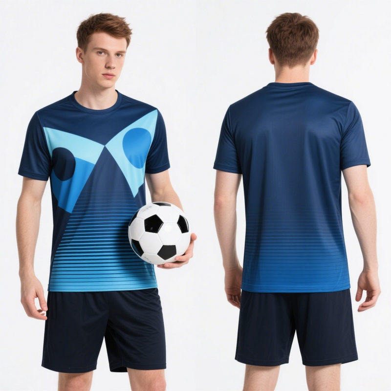 Soccer Jersey Set Manufacturer - Skin-friendly Simplicity for Teams