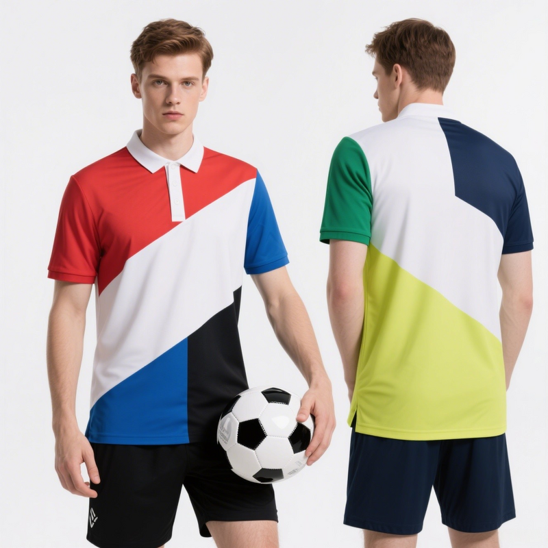 Football Sportswear Set Factory - Men's Summer Short Sleeve Team Uniform