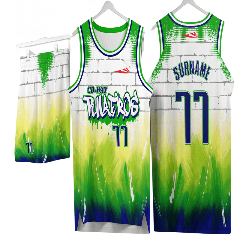 Basketball Uniforms Factory - Reversible Jersey Set Custom Team
