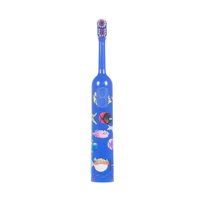 Kids Electric Toothbrush Manufacturer - OEM Custom 360 Rotating Soft Cartoon Handle