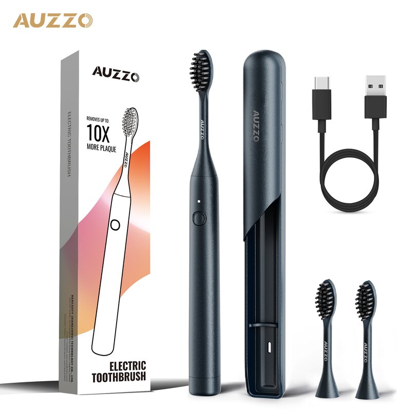 Electric Toothbrush Manufacturer - OEM/ODM Rechargeable Sonic with 2 Brush Heads Case