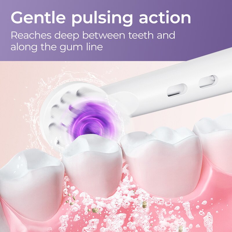 Oscillating Toothbrush Manufacturer - OEM/ODM Rechargeable Round Left Right Rotating Sonic