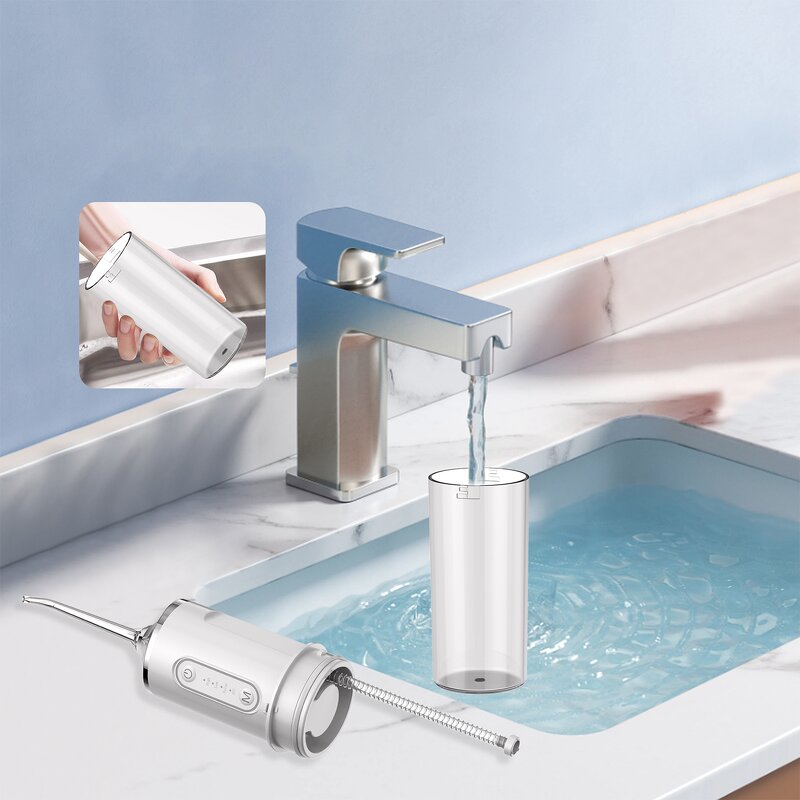 Oral Irrigator Manufacturer - OEM/ODM Portable Foldable 200ML IPX7 Waterproof Travel