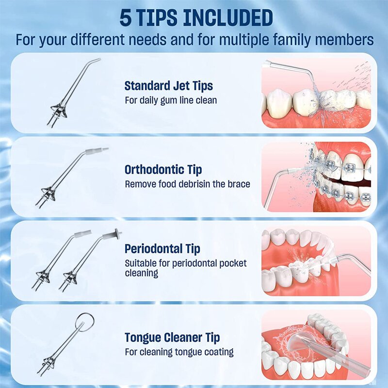 Oral Irrigator Manufacturer - OEM/ODM Smart 4 Mode Home Teeth Whitening DIY