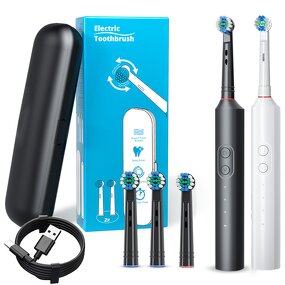 Electric Toothbrush Set Manufacturer - OEM/ODM Fully Waterproof Rotating Sonic Couples