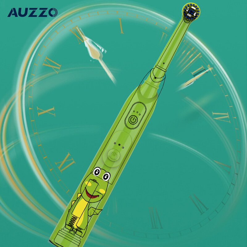 Kids Electric Toothbrush Manufacturer - Factory Wholesale Custom Cartoon Waterproof Rotating