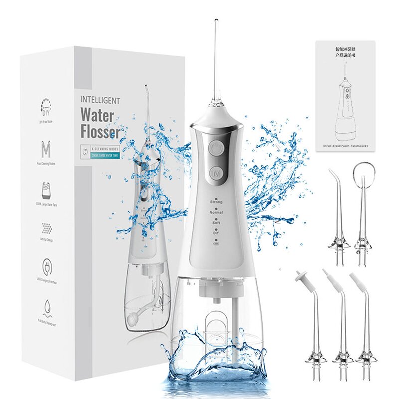 Oral Irrigator Manufacturer - OEM/ODM Smart 4 Mode Home Teeth Whitening DIY