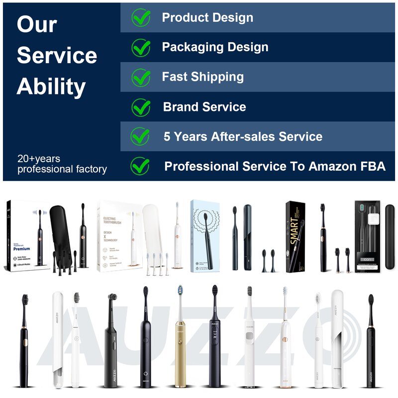Sonic Electric Toothbrush Manufacturer - OEM/ODM High Quality Sweeping Vibrating Smart