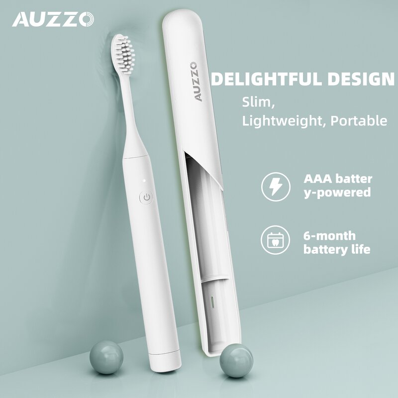 Travel Electric Toothbrush Manufacturer - OEM/ODM Battery Powered Sonic Soft Bristles