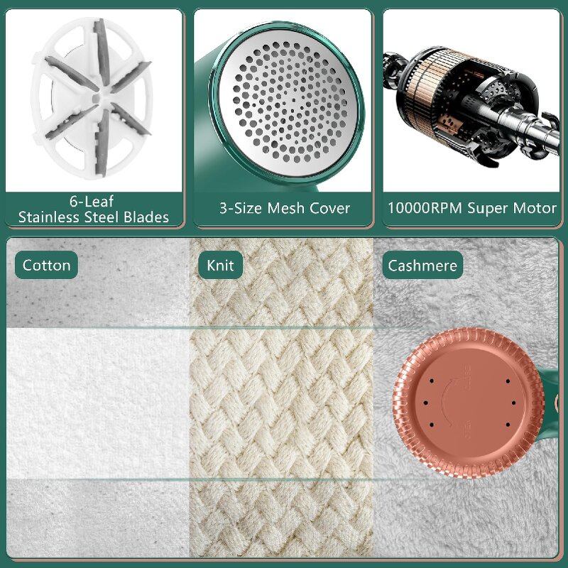 Electric Lint Remover Manufacturer - OEM/ODM Rechargeable Fabric Shaver Fluff Remover