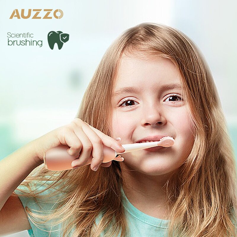 Kids Electric Toothbrush Manufacturer - OEM Custom Cartoon Waterproof Silicone Sonic