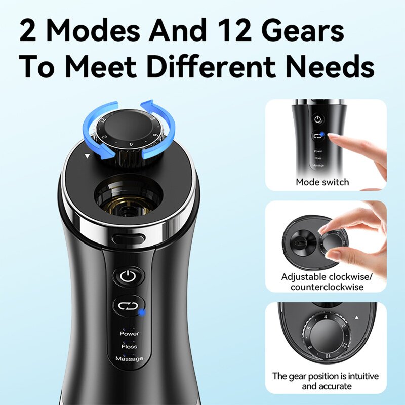 Water Flosser Manufacturer - OEM/ODM Smart Visible Rechargeable Portable Cordless