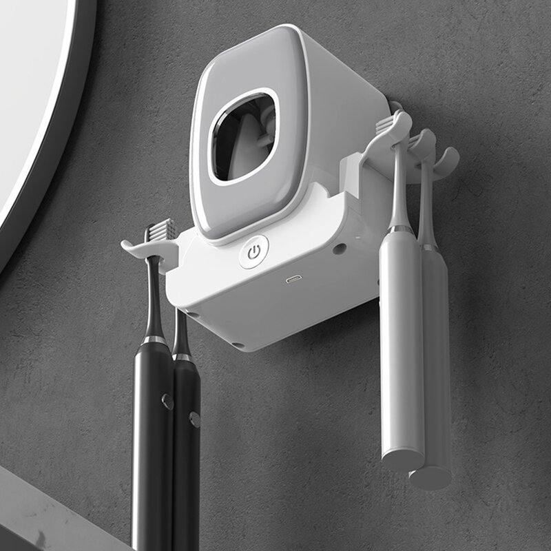 Toothbrush Sanitizer Manufacturer - OEM/ODM UV Wall Mounted Automatic Toothpaste Dispenser