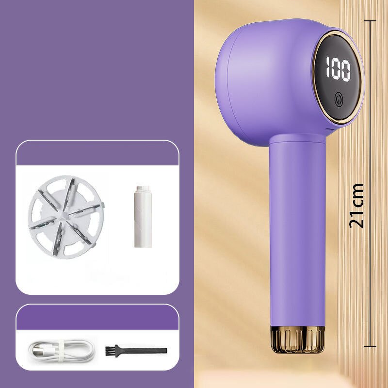 Fuzz Remover Manufacturer - OEM/ODM Rechargeable Fabric Shaver with Digital Display