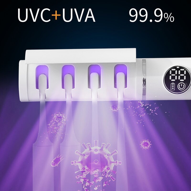 Toothbrush Sterilizer Manufacturer - OEM/ODM Multi Function Wall Mounted UVC Disinfection
