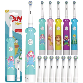 Kids Electric Toothbrush Manufacturer - OEM/ODM Round Head Rotating Sonic Soft Bristles