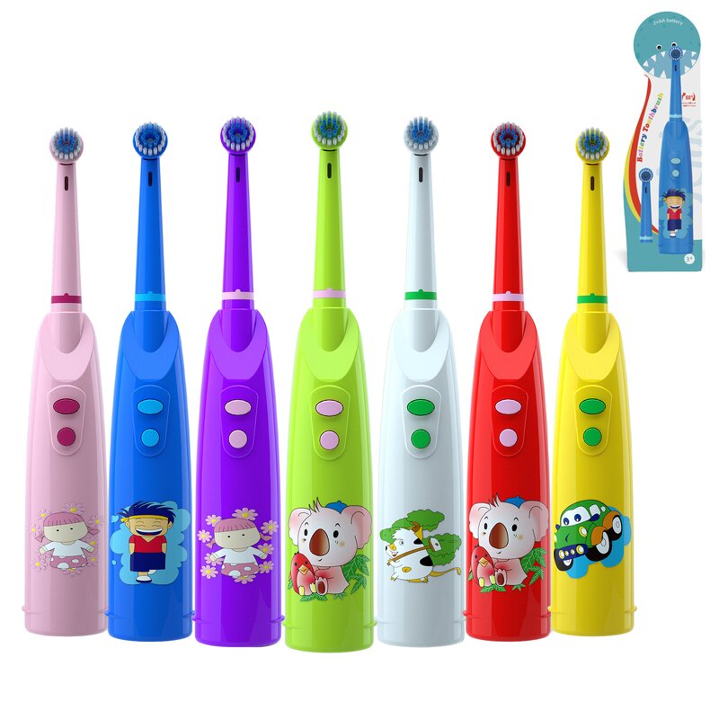 Kids Electric Toothbrush Manufacturer - OEM/ODM Rotating for 3-6 Years Soft Bristles