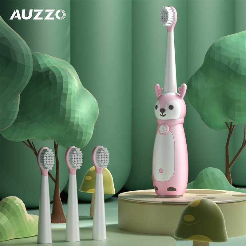 Kids Electric Toothbrush Manufacturer - OEM Custom Cartoon Waterproof Silicone Sonic