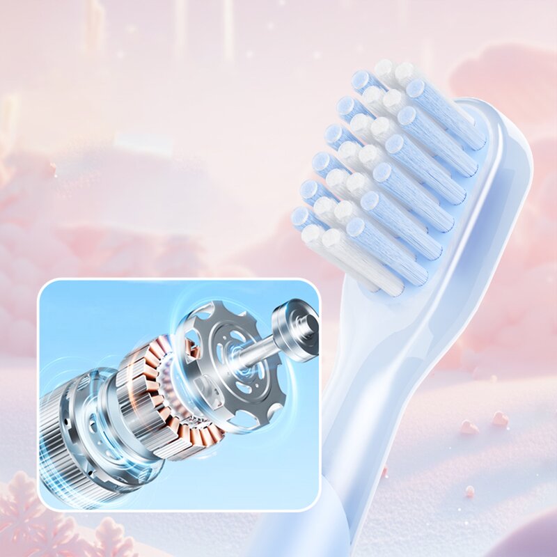 Kids Electric Toothbrush Manufacturer - OEM/ODM Smart USB Rechargeable Type-C Sonic