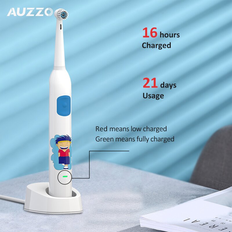 Kids Electric Toothbrush Manufacturer - OEM/ODM Sonic Rechargeable Cartoon Smart 3-15 Year