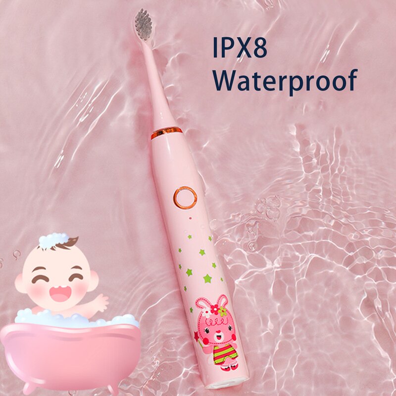 Kids Electric Toothbrush Manufacturer - OEM Custom Automatic Sonic IPX8 Waterproof Set