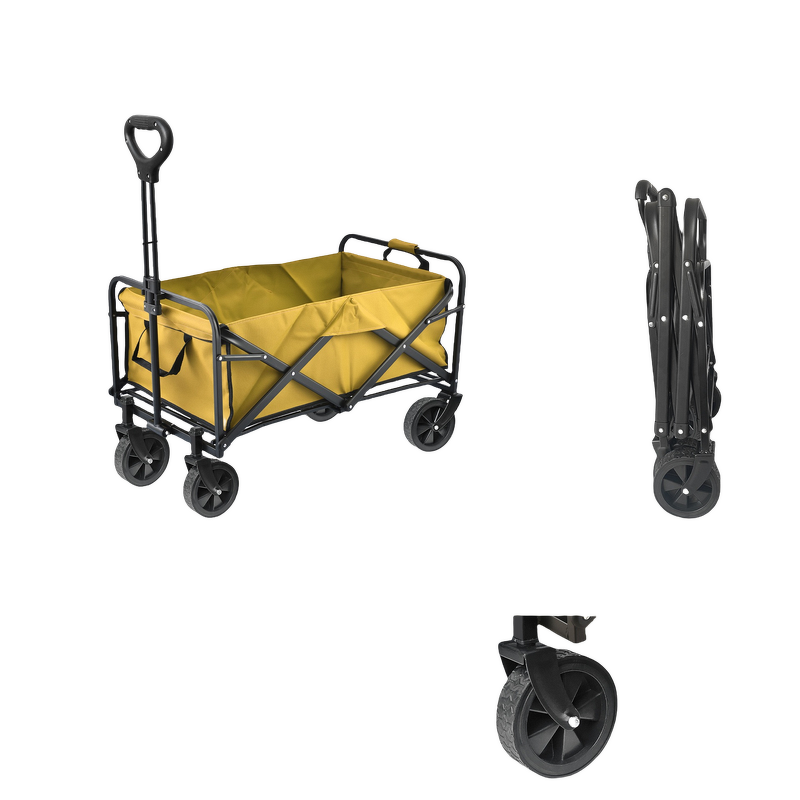 Folding Shopping Cart Manufacturer - Lightweight Portable 220lbs Flexible Handle