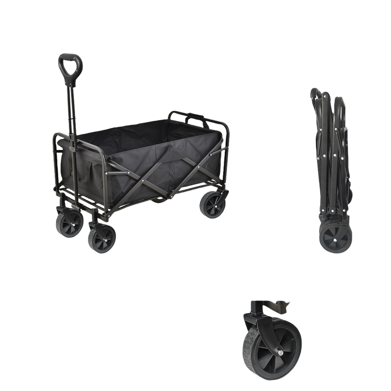 Folding Utility Wagon Supplier - Lightweight Portable for Shopping Sports