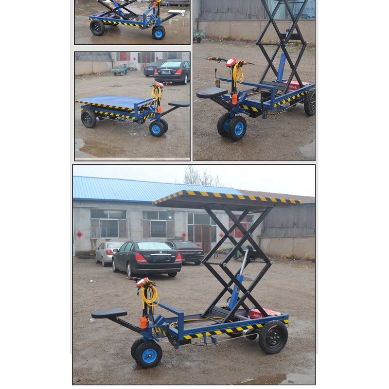 Electric Trolley with Lifting Manufacturer - OEM Cargo Loaded Unloaded