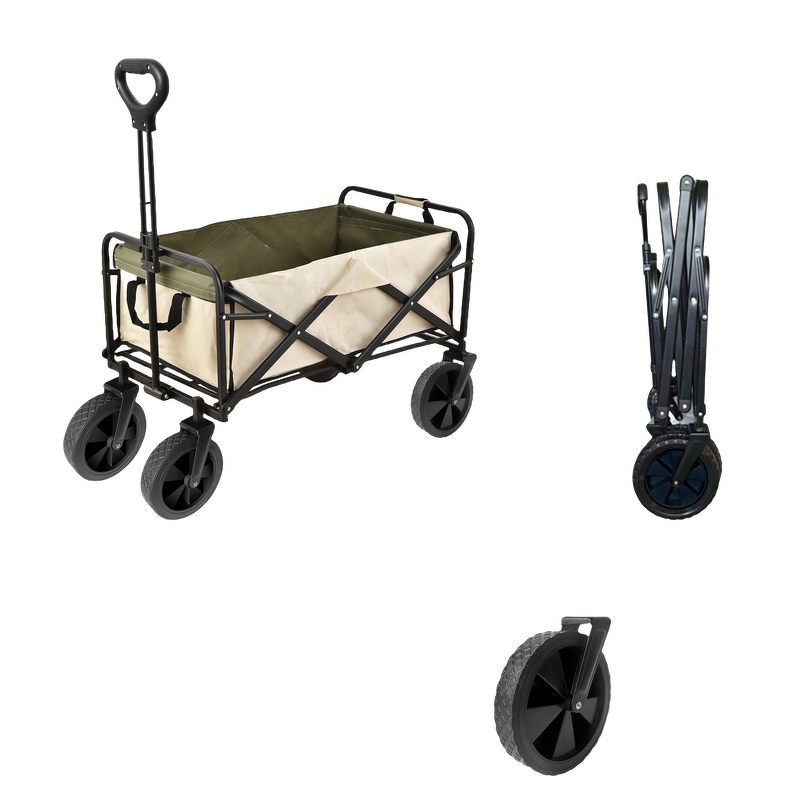 Folding Utility Wagon Supplier - Lightweight Portable for Shopping Sports
