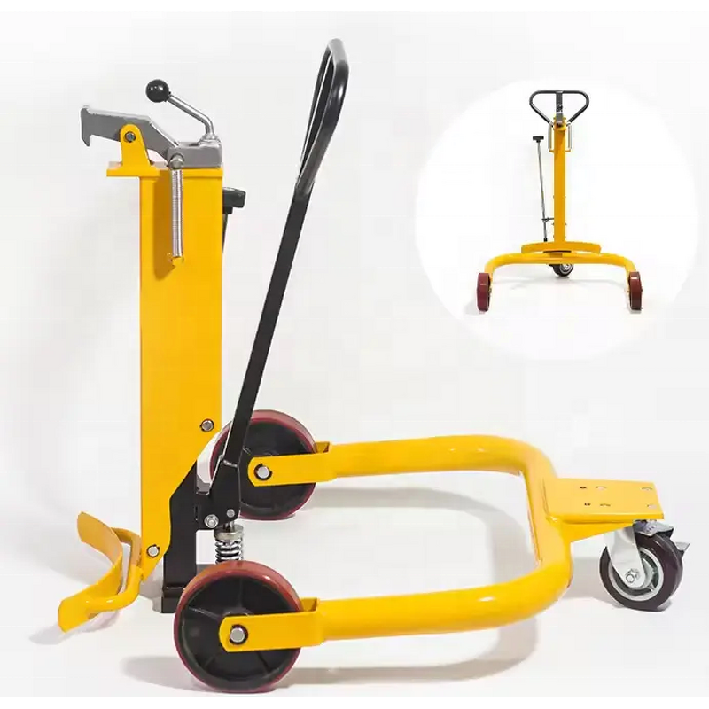 Oil Drum Handling Trolley Factory - Manual Hydraulic Lifting Transfer