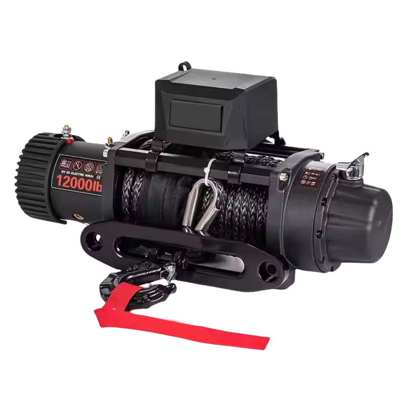 Electric Winch Manufacturer - Synthetic Rope Waterproof Wireless Remotes