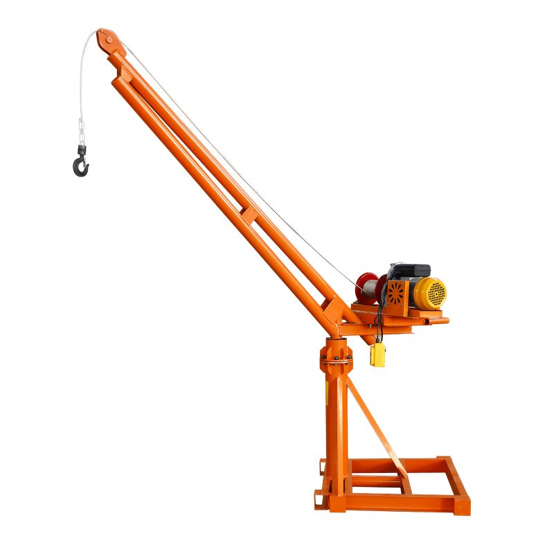 Mini Construction Crane Factory - 500kg Material Lift Monkey Outdoor