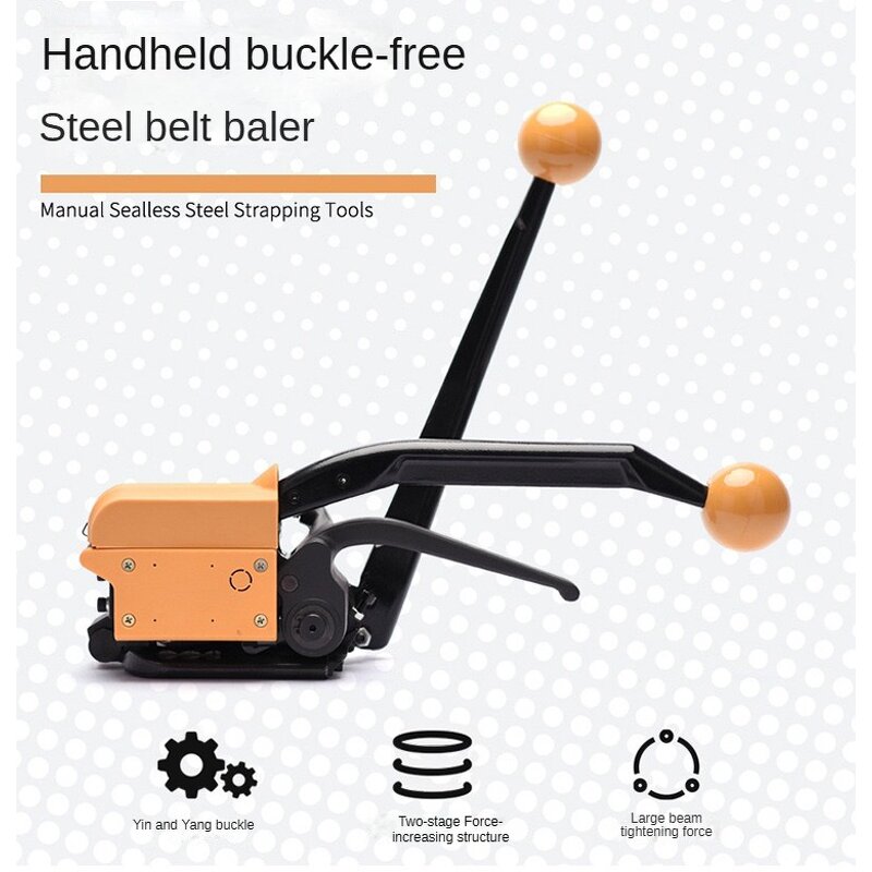 Manual Steel Strapping Tools Manufacturer - Handheld Sealless Electric Driven