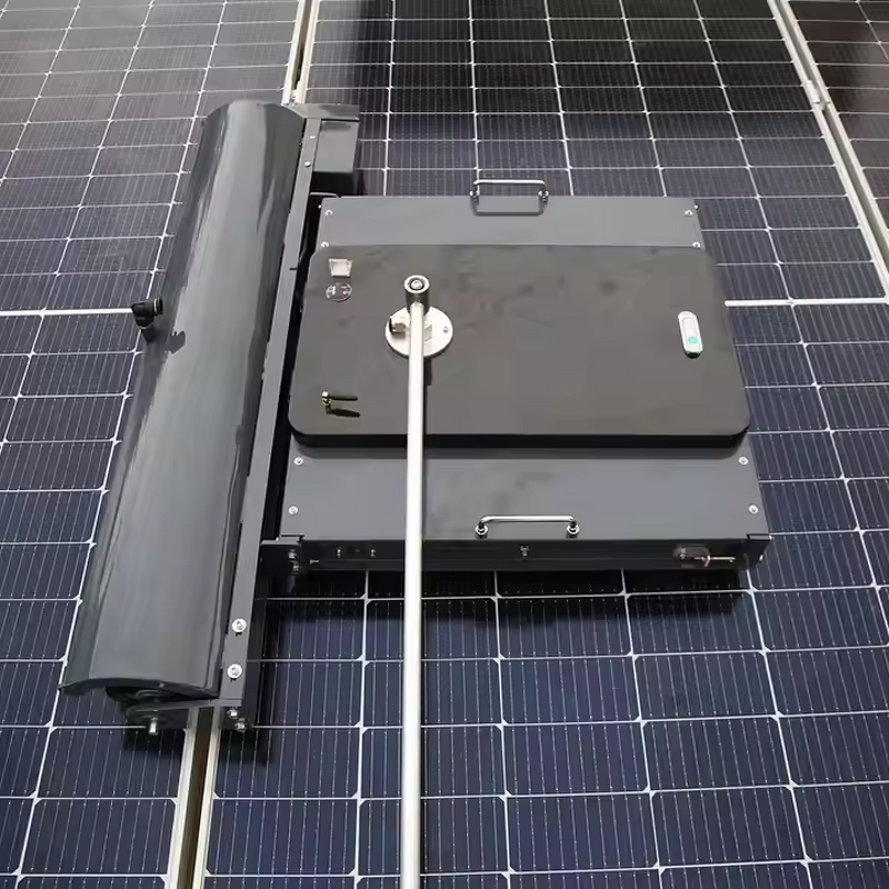 Solar Panel Cleaning Robot Manufacturer - Remote Control with Cleaning Brush
