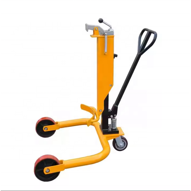 Oil Drum Handling Trolley Factory - Manual Hydraulic Lifting Transfer