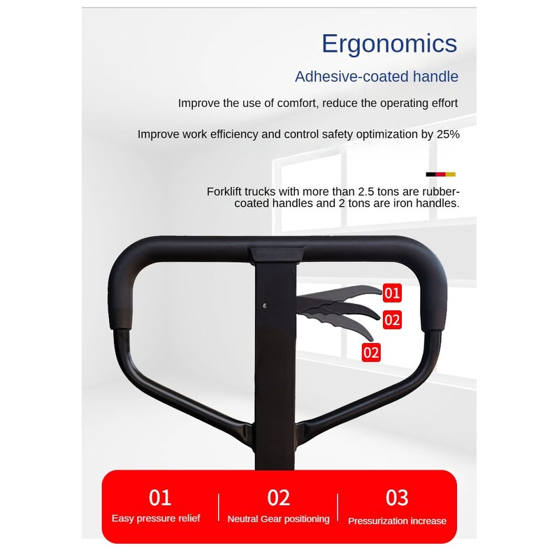 Hand Pallet Forklift Supplier - 2T 3T Manual Hydraulic Truck