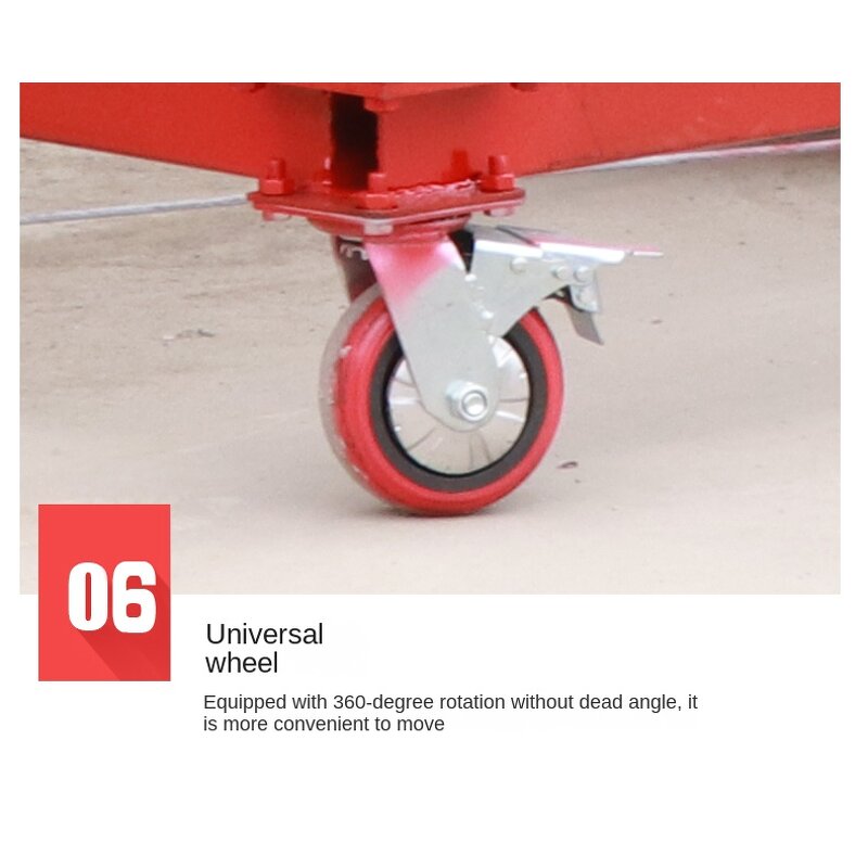 Mobile Electric Lift Factory - 2-8M 500KG Decoration Construction Multi