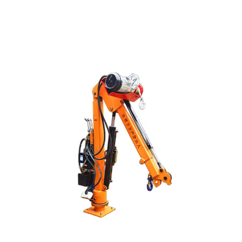 Mini Engine Crane Factory - 360 Degrees Rotate 2ton Small Outdoor Monkey