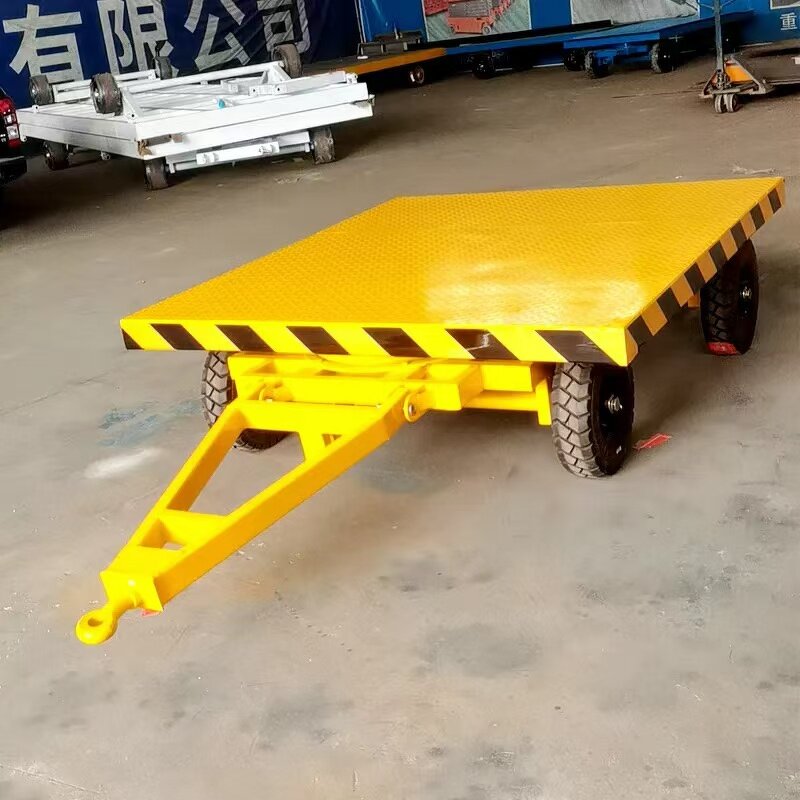Electric Power Trailer Dolly Manufacturer - 6000kgs Steel Hand Carts Wheels