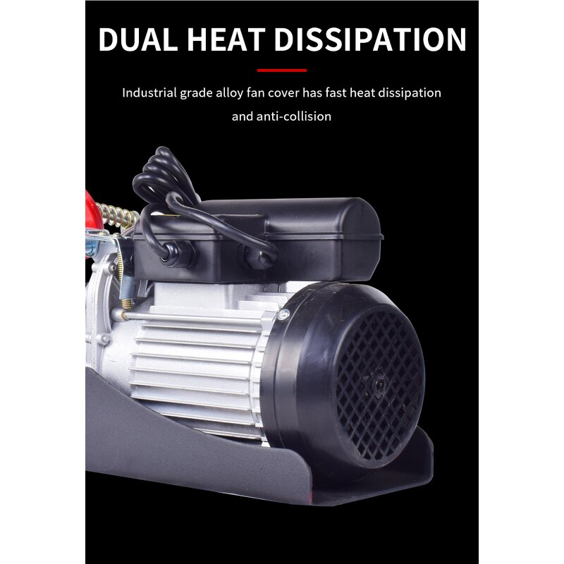 Mini Electric Hoist Manufacturer - 600kg Wire Rope Portable